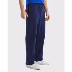 The Helper Bees Essentials Sweatpants, Men’s Cotton Jersey Pants with Pockets, 33” - Navy