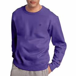 Champion Men's Crewneck  Powerblend Fleece Sweatshirt  Crewneck Sweatshirts(Reg. or Big & Tall)