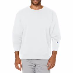Champion Men's Crewneck  Powerblend Fleece Sweatshirt  Crewneck Sweatshirts(Reg. or Big & Tall)