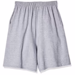 Hanes boys Jersey Short (Pack of 2) Tank Top  Light Steel  Large US