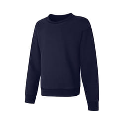 Hanes Girls' EcoSmart Fleece Sweatshirt  Navy  Large