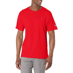Champion mens Classic Jersey Tee Shirt  Scarlet  Small US