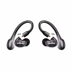 Shure AONIC 4 True Wireless Earphone Bundle - Black, Bluetooth