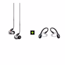 Shure  AONIC 5 True Wireless Earphone Bundle - Clear, Bluetooth
