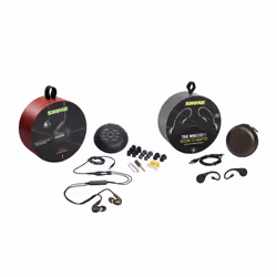 Shure  AONIC 5 True Wireless Earphone Bundle - Black, Bluetooth