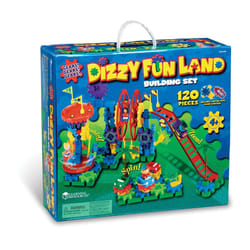 Learning Resources Gears! Gears! Gears! Dizzy Fun Land  Motorized Gears Toy Set  Gears for Kids  Engineering for Kids  Puzzle  120 Pieces  Ages 5+