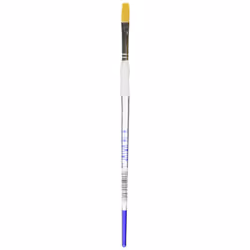 Royal Brush SG711-1/4IN. Royal & Langnickel Soft-Grip Stroke Paintbrush Gold Taklon 1/4 inch