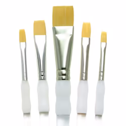 Royal & Langnickel SG-304 5 Piece Flat Brush Set