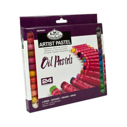 Royal & Langnickel Large Oil Pastels - Assorted Colours (Pack of 24)