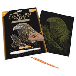 Royal & Langnickel Gold Engraving Art A4 Size Eagles Designed Painting Set