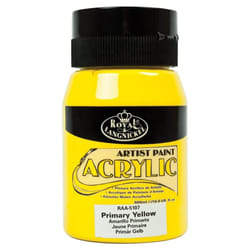 Royal & Langnickel RAA-5107 Essentials 500ml Acrylic Paint - Primary Yellow