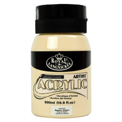 Royal & Langnickel RAA-5118 Essentials 500ml Acrylic Paint - Naples Yellow