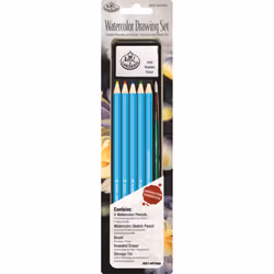 Royal & Langnickel Mini Tin Watercolor Drawing Set