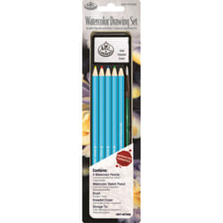 Royal & Langnickel Mini Tin Watercolor Drawing Set