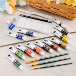 Royal & Langnickel Essentials Clear View Oil Painting Set  Small