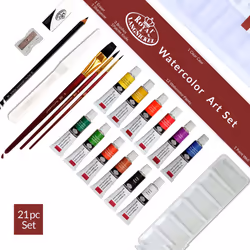 Royal & Langnickel Essentials(TM) Clear View Art Set  Watercolor Painting