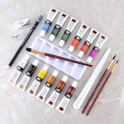 Royal & Langnickel Essentials(TM) Clear View Art Set  Watercolor Painting