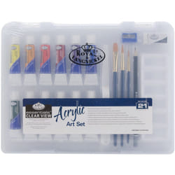 Royal & Langnickel Essentials Clear View Acrylic Painting Set  Small