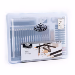 Royal & Langnickel Essentials ClearView Sketching Art Set 44pc