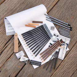 Royal & Langnickel Essentials ClearView Sketching Art Set  44pc