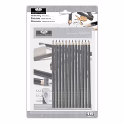 Royal Langnickel ROYRD812 Sketch Pencil A5 1 Count Pack of 1 Grey