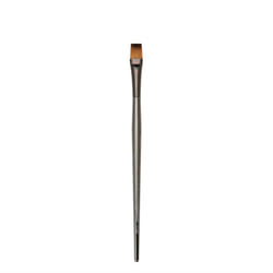 Royal Brush Zen Series 73 Synthetic All Media Brush  Short Handle  Flat Wash  1/2""