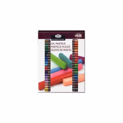 Royal & Langnickel Oil Pastels Standard Size Assorted Colour (Pack of 48)