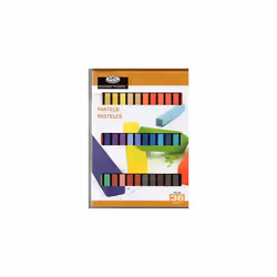 Royal & Langnickel Essentials 36 Soft Square Sketching Pastels Assorted Colours CPH-A36