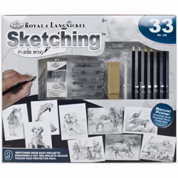 Royal & Langnickel Art Adventure Sketching Made Easy Crayon