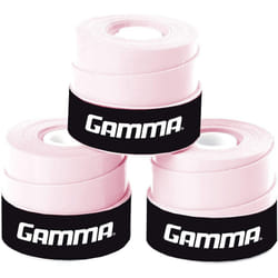 GAMMA unisex adult 3 Pack Supreme Overgrip  Pink  Pack US