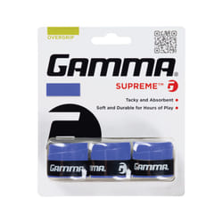 GAMMA Supreme Overgrip  Blue 3 Pack
