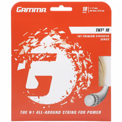 Gamma TNT2 18G Tennis String  White