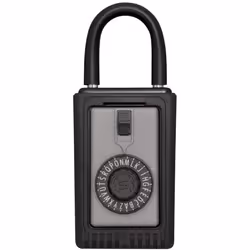 AccessPoint 001012 KeySafe Original 3-Key Portable, Spin Dial, Titanium Gray