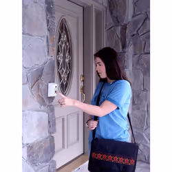 Kidde AccessPoint 001408 KeySafe Original Push Button Combination Permanent Key Lock Box  5-Key  White