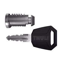 Thule One-Key System 4 Pack Silver/Black