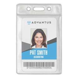 ADVANTUS 75684 identity badge/badge holder Vinyl 50 pc(s)