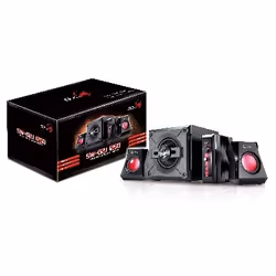 Genius Computer Technology SW-G2.1 1250 speaker set 38 W PC Black 2.1 channels 1-way 18 W