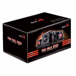 Genius Computer Technology SW-G2.1 1250 speaker set 38 W PC Black 2.1 channels 1-way 18 W