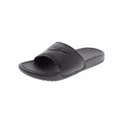 Nike Benassi JDI Men's Flip Flops Athletic Sliders - Black Black Black, Men's UK SIZE 8