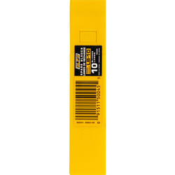 Olfa LB10 Heavy-Duty Solid Blade, 10-pack (L-SOL-B)