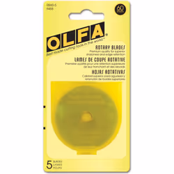 OLFA Rotary Blade Refill 60mm-5/Pkg