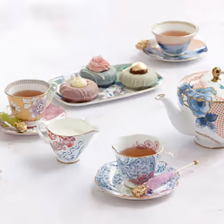 Wedgwood Butterfly Bloom Sugar & Creamer Set
