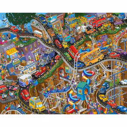 Allied Products Corp. Getting Away, 1000 pc(s), Vehicles, 7 yr(s)