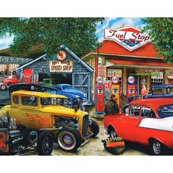 Allied Products Corp. Hot Rod Cafe, 1000 pc(s), Vehicles, 7 yr(s)