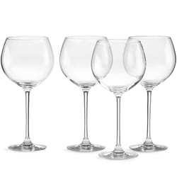 Lenox Tuscany Classics 4pc Beaujolais Wine Glass  3.05 LB  Clear 27 fl oz
