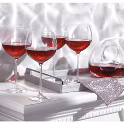 Lenox Tuscany Classics 4pc Beaujolais Wine Glass  3.05 LB  Clear 27 fl oz