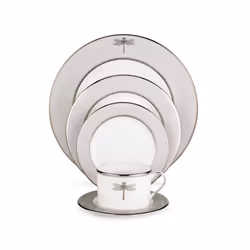 Kate Spade New York June Lane Place Setting by Lenox White 5-piece