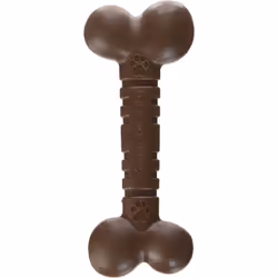 Rosewood small tough and durable chew and teething bone shaped dog toy for all medium and large dogs made of tough nylon...