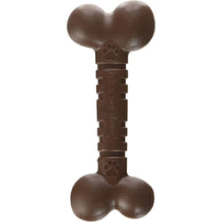 Rosewood small tough and durable chew and teething bone shaped dog toy for all medium and large dogs made of tough nylon...
