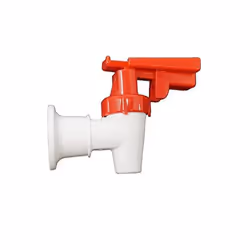 Oasis 032135-114 Faucet Assembly White Body and Red Safety Handle